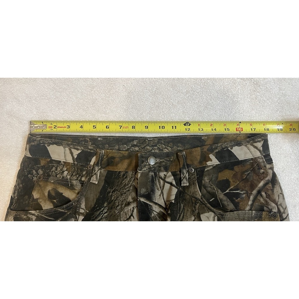 Wrangler Vintage RealTree‎ Hardwoods Double Knee Camo Jeans Size 36x30 97GR1HD - Picture 6 of 7